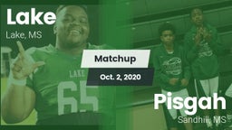 Matchup: Lake  vs. Pisgah  2020