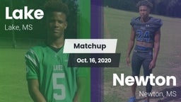 Matchup: Lake  vs. Newton  2020