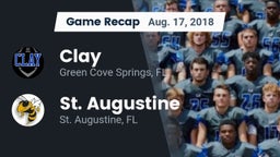 Recap: Clay  vs. St. Augustine  2018