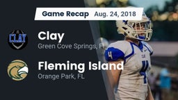 Recap: Clay  vs. Fleming Island  2018