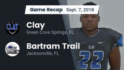 Recap: Clay  vs. Bartram Trail  2018