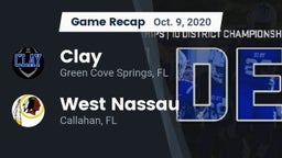 Recap: Clay  vs. West Nassau  2020