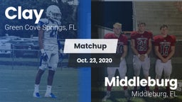 Matchup: Clay  vs. Middleburg  2020