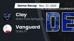 Recap: Clay  vs. Vanguard  2020