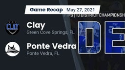 Recap: Clay  vs. Ponte Vedra  2021