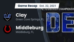 Recap: Clay  vs. Middleburg  2021