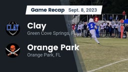 Recap: Clay  vs. Orange Park  2023