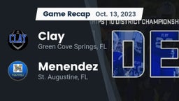 Recap: Clay  vs. Menendez  2023