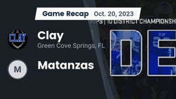 Recap: Clay  vs. Matanzas   2023