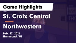 St. Croix Central  vs Northwestern  Game Highlights - Feb. 27, 2021