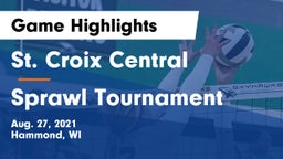 St. Croix Central  vs Sprawl Tournament Game Highlights - Aug. 27, 2021