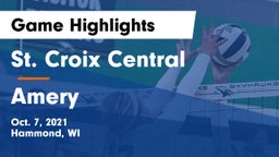 St. Croix Central  vs Amery  Game Highlights - Oct. 7, 2021