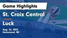 St. Croix Central  vs Luck  Game Highlights - Aug. 26, 2022