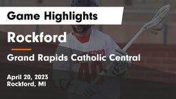 Rockford  vs Grand Rapids Catholic Central  Game Highlights - April 20, 2023