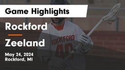 Rockford  vs Zeeland Game Highlights - May 24, 2024