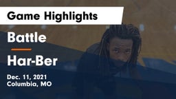 Battle  vs Har-Ber  Game Highlights - Dec. 11, 2021