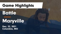 Battle  vs Maryville  Game Highlights - Dec. 22, 2021