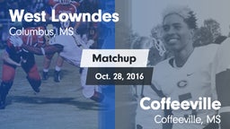 Matchup: West Lowndes High vs. Coffeeville  2015