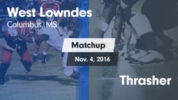 Matchup: West Lowndes High vs. Thrasher 2015