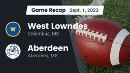Recap: West Lowndes  vs. Aberdeen  2023