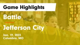 Battle  vs Jefferson City  Game Highlights - Jan. 19, 2023