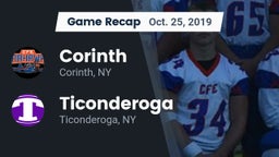 Recap: Corinth  vs. Ticonderoga  2019