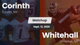 Matchup: Corinth  vs. Whitehall  2020