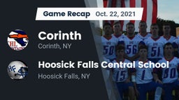 Recap: Corinth  vs. Hoosick Falls Central School 2021