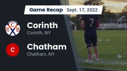 Recap: Corinth  vs. Chatham  2022