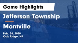 Jefferson Township  vs Montville  Game Highlights - Feb. 24, 2020