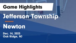 Jefferson Township  vs Newton  Game Highlights - Dec. 14, 2023