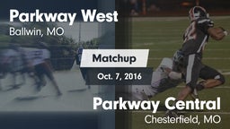 Matchup: Parkway West High Sc vs. Parkway Central  2016