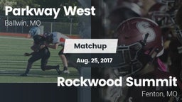 Matchup: Parkway West High vs. Rockwood Summit  2017