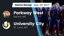 Recap: Parkway West  vs. University City  2017