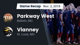 Recap: Parkway West  vs. Vianney  2018