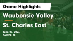 Waubonsie Valley  vs St. Charles East  Game Highlights - June 27, 2023