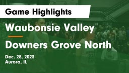 Waubonsie Valley  vs Downers Grove North  Game Highlights - Dec. 28, 2023