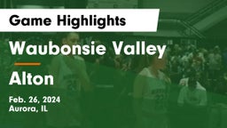 Waubonsie Valley  vs Alton  Game Highlights - Feb. 26, 2024