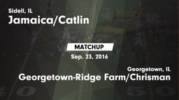 Matchup: Jamaica/Catlin High vs. Georgetown-Ridge Farm/Chrisman  2016