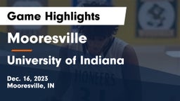 Mooresville  vs University  of Indiana Game Highlights - Dec. 16, 2023