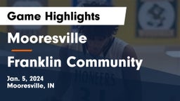 Mooresville  vs Franklin Community  Game Highlights - Jan. 5, 2024