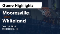 Mooresville  vs Whiteland  Game Highlights - Jan. 26, 2024