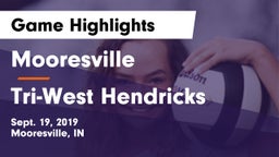 Mooresville  vs Tri-West Hendricks  Game Highlights - Sept. 19, 2019