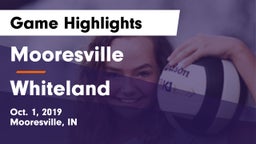Mooresville  vs Whiteland  Game Highlights - Oct. 1, 2019