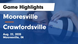 Mooresville  vs Crawfordsville Game Highlights - Aug. 22, 2020