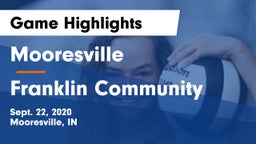 Mooresville  vs Franklin Community  Game Highlights - Sept. 22, 2020