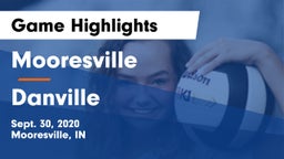 Mooresville  vs Danville  Game Highlights - Sept. 30, 2020