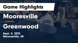 Mooresville  vs Greenwood  Game Highlights - Sept. 5, 2023