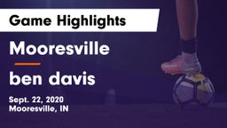 Mooresville  vs ben davis Game Highlights - Sept. 22, 2020
