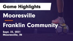 Mooresville  vs Franklin Community  Game Highlights - Sept. 23, 2021